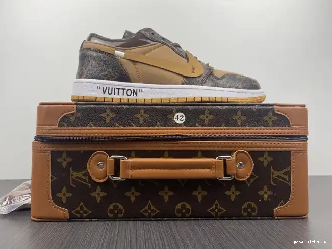 Cheap LOW OW AJ1 Air x Off-Louis 1 Jordan 0412
